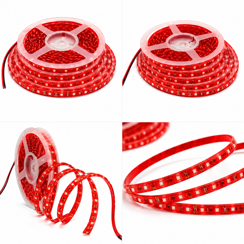 12V Red LED Strip Light Roll