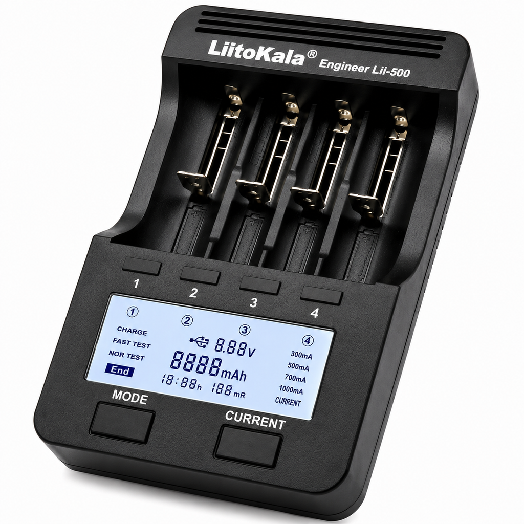 LiitoKala Lii-500 Smart Universal Battery Charger