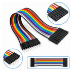 Male to female jumper wires for Arduino prototyping