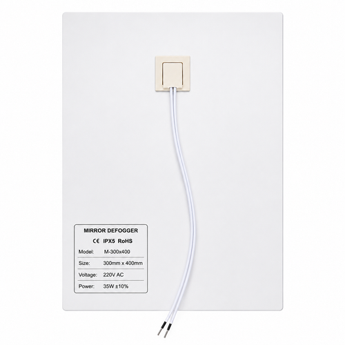 220V Bathroom LED Mirror Anti-Fog Heating Pad Sheet