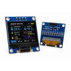 128x64 OLED display with SSD1306 controller