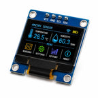 0.96 Inch I2C OLED display pins detail