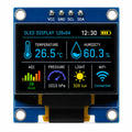 0.96 Inch OLED Display 128x64 I2C SSD1306 Module