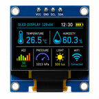 0.96 Inch OLED Display 128x64 I2C SSD1306 Module