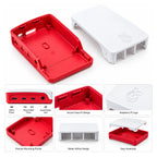 Raspberry Pi 4 casing with removable top cover