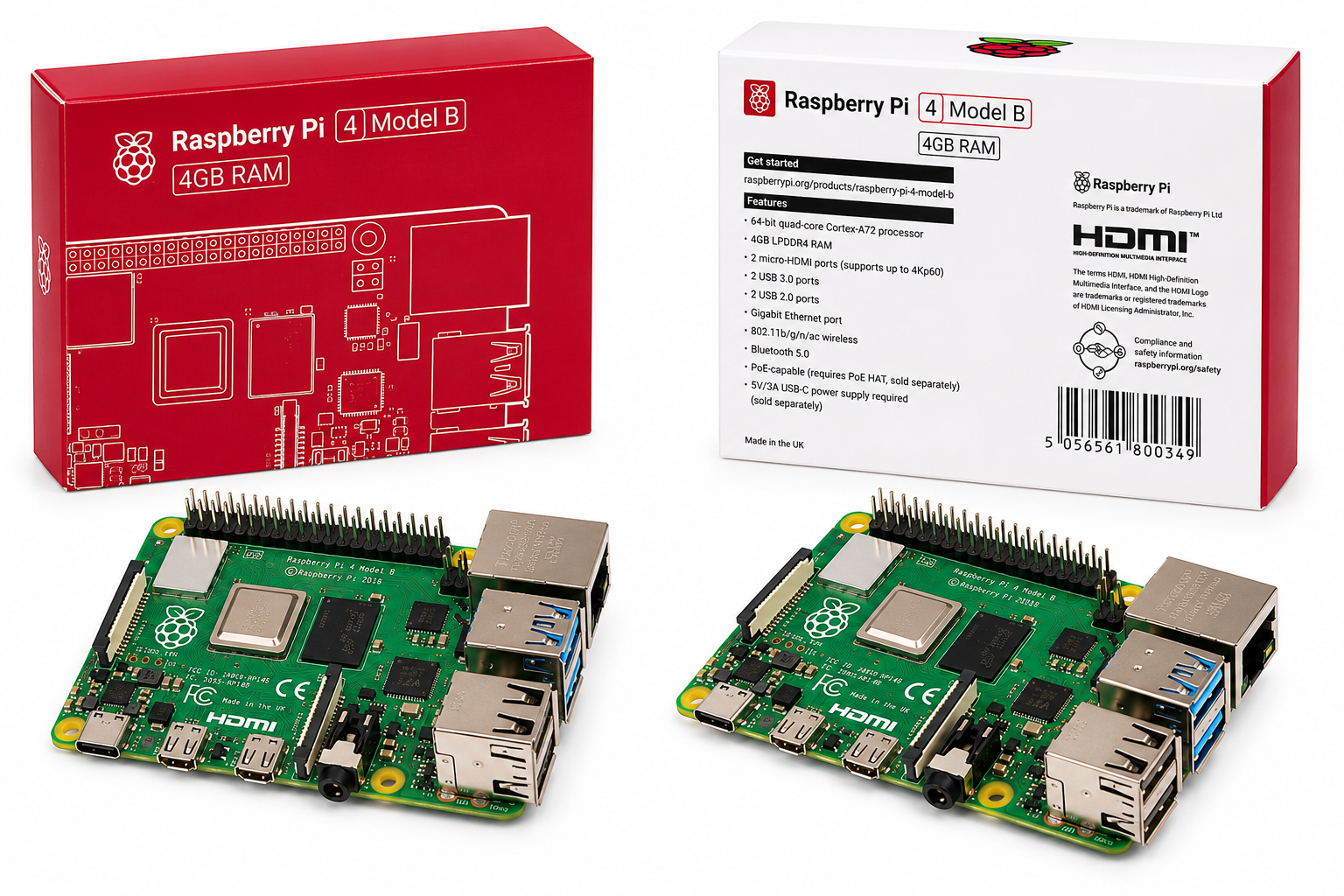 Raspberry Pi 4 4GB