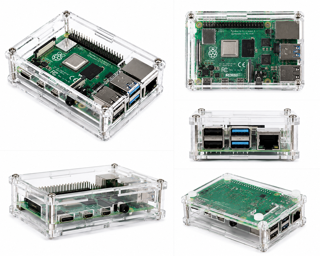 Raspberry Pi 4 Protective Cover