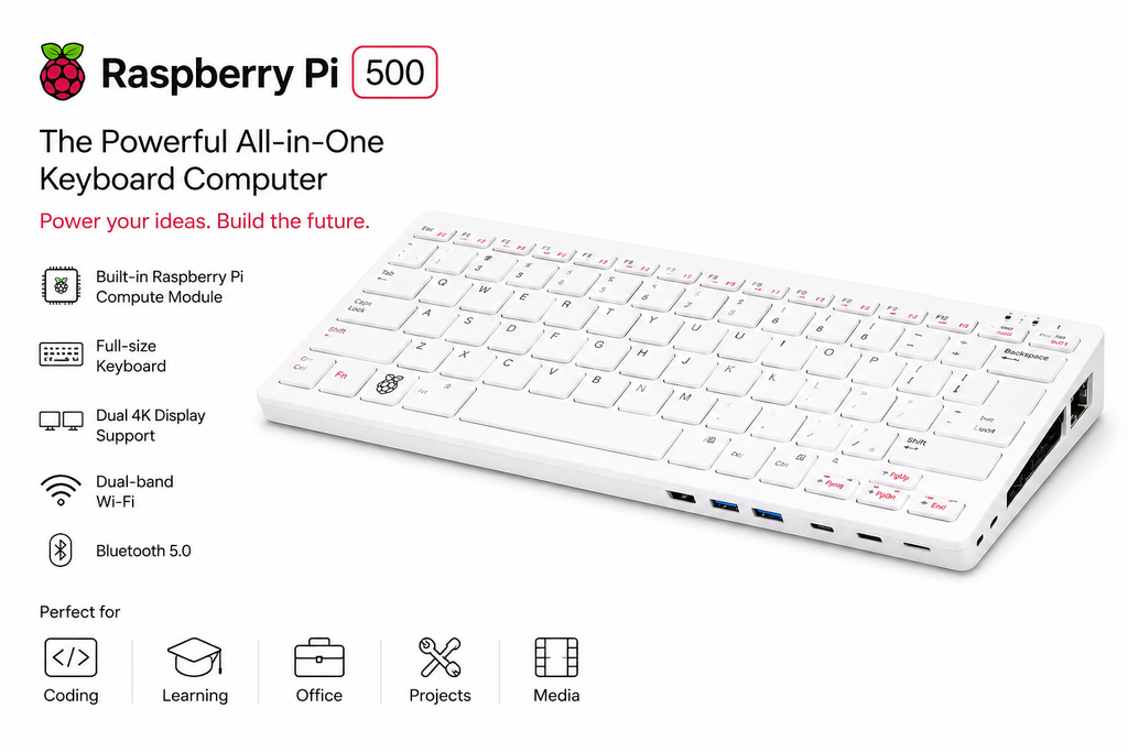 Raspberry Pi 500 8GB RAM