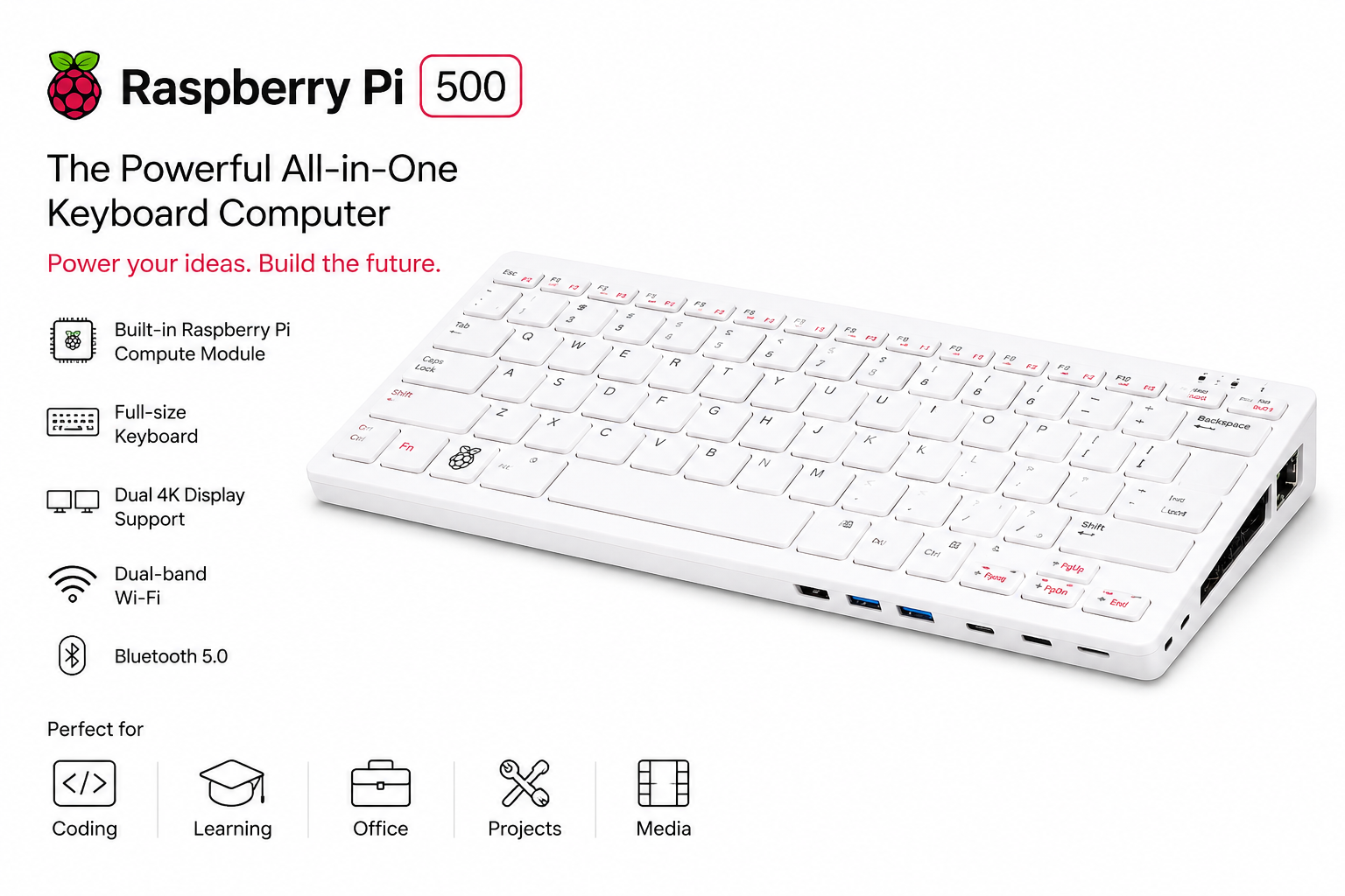 Raspberry Pi 500 8GB RAM