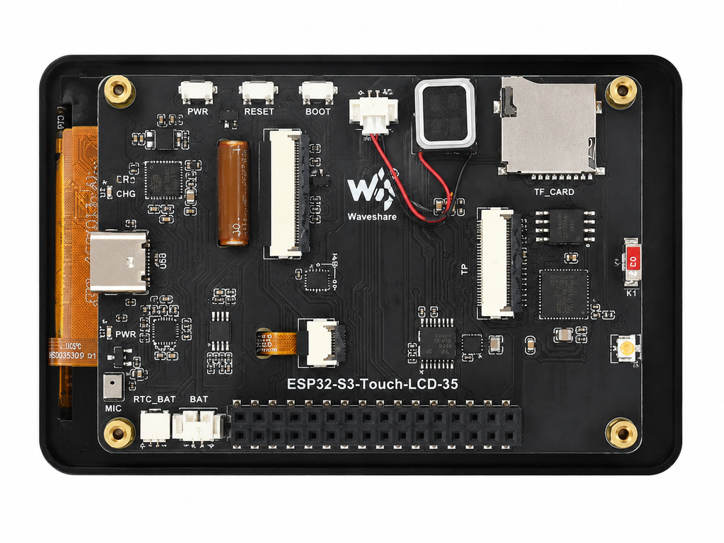 ESP32-S3 Touch LCD 3.5B back side